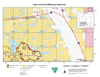 Aden Lava Flow Wilderness Study Area Las Cruces 25 Exit #127 36