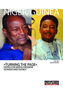 NIGER/GUINEA  copyright: AFP/Pascal Guyot «Turning the page»