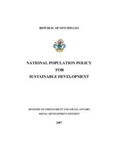 Maternal health / Human geography / International development / United Nations Development Group / United Nations Population Fund / Reproductive health / Rolph Payet / Seychelles / Millennium Development Goals / Population / United Nations / Demography