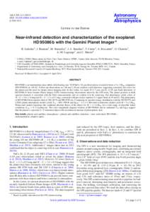 Astronomy & Astrophysics A&A 565, L4DOI: 