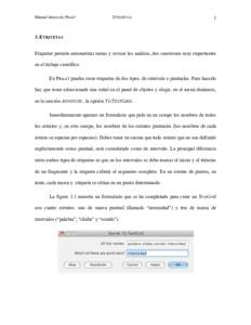 Manual básico de PRAAT  ETIQUETAS 1