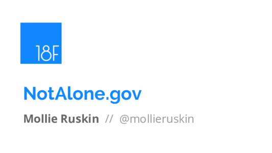 NotAlone.gov Mollie Ruskin // @mollieruskin ainant / CRT / Preponderance of Evidence / HIPA Title IX / DOE / FERPA / Clery Act / Comp DOJ / Injunction Relief / OCR / Title IV /