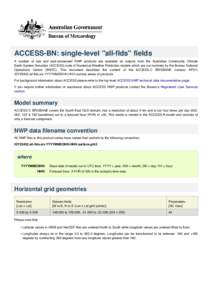 ACCESS-BN: single-level 