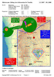 Bitterwasser Gliding Area Information for Namibia Tel. Nr.: