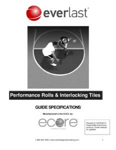 Everlast Performance Rolls & Interlocking Tiles