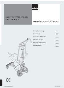 DAMIT TREPPENSTEIGEN EINFACH WIRD. GA S34 Umschlag alle Sprachen.in5 5  Gebrauchsanweisung