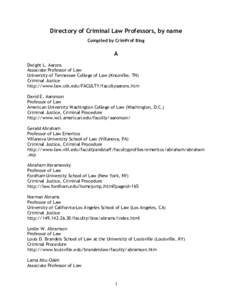 University of Richmond School of Law / M. Cherif Bassiouni / James E. Rogers College of Law / Washington University School of Law / Education in the United States / Legal education in the United States / Year of birth missing / Place of birth missing / Higher education in the United States / DePaul University College of Law / Duke University School of Law / Akhil Amar