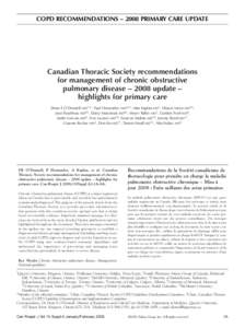 Pulmonary function testing / Respiratory physiology / Chronic lower respiratory diseases / Smoking / Chronic obstructive pulmonary disease / Acute exacerbation of chronic obstructive pulmonary disease / Bronchodilator / Tiotropium bromide / Spirometry / Pulmonology / Medicine / Respiratory therapy