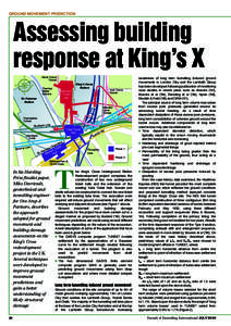GROUND MOVEMENT PREDICTION  Assessing building response at King’s X Hotel Curve Tunnel