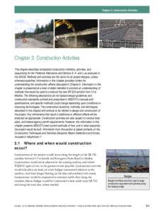 SR 520 I-5 to Medina - Final EIS: Ch 3 Construction Activities