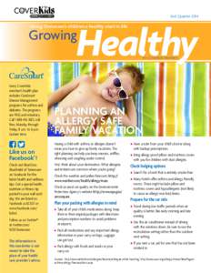 2nd Quarter[removed]Healthy Giving Tennessee’s children a healthy start in life.