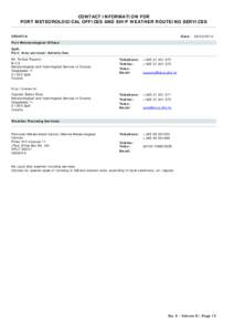 WMO No 9 - Weather Reporting -- Volume D - Information for Shipping