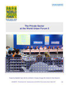 Microsoft Word - Report on Private Sector@wuf5 last version.doc