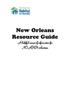 Microsoft Word - New Orleans Resource Guide
