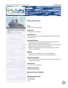 The NOAA Ship Okeanos Explorer Education Materials Collection  o c