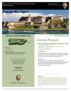 Blueway / Morro / San Juan /  Puerto Rico / National Park Service / National Recreation Trail / Old San Juan /  Puerto Rico / Puerto Rico / San Juan National Historic Site