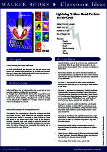 Classroom Ideas  WA L K E R B O O K S E Lightning Strikes: Dead Certain By Sally Gould