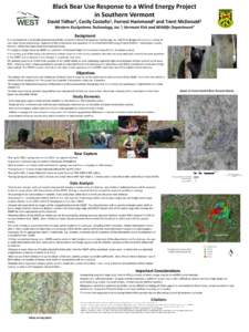 Evaluation of Greater Sage-Grouse Reproductive Habitat and Response to Wind Energy Development in South-Central, Wyoming