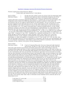 Southern Campaign American Revolution Pension Statements Pension Application of Neal Peacock S40247 Transcribed and annotated by C. Leon Harris State of Ohio Harrison County