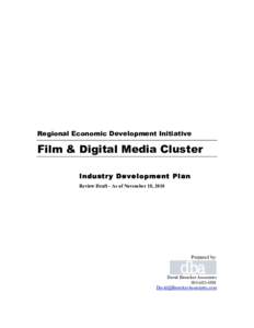 Media Cluster review draft