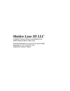 Investment / Financial services / Funds / Bonds / Collateralized debt obligation / Structured finance / American International Group / Maiden Lane Transactions / Credit default swap / Financial economics / Finance / United States housing bubble