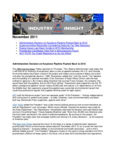 Microsoft Word -  Industry Insight - November 2011