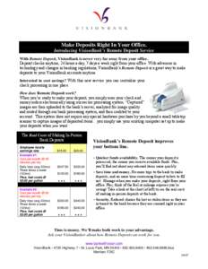 Microsoft Word - Sell sheet - remote deposit rev[removed]doc