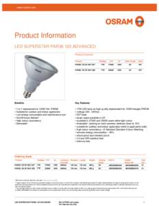 Lighting / Light-emitting diodes / Semiconductor devices / Stage lighting / Electrical ballast / LED lamp / Dimmer / Electrodeless lamp / Osram / Gas discharge lamps / Electromagnetism / Electrical engineering