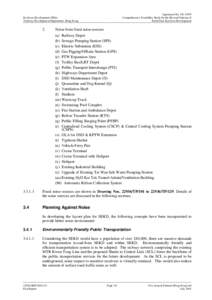 Agreement No. CE[removed]Comprehensive Feasibility Study for the Revised Scheme of South East Kowloon Development Kowloon Development Office Territory Development Department, Hong Kong