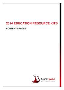 2014 EDUCATION RESOURCE KITS CONTENTS PAGES A STREETCAR NAMED DESIRE BY TENNESSEE WILLIAMS LINKS TO THE CURRICULUM FRAMEWORK