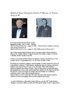 Charles Calvin Rogers / Distinguished Service Cross / Military personnel / United States Army / United States