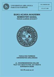 DISUSUN OLEH  Gusti Noorrizka Veronika A., S.Si., M.Sc. Kepala Bagian Akademik