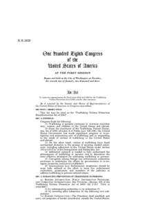 H. R[removed]One Hundred Eighth Congress of the United States of America AT THE FIRST SESSION