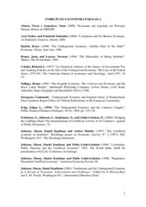 Corruption / Transition economy / Brookings Papers on Economic Activity / Black market / Public economics / Structure / Economics / Economic systems / Economies