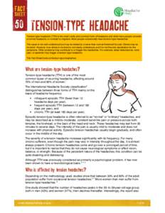 F50 Tension-type Headache