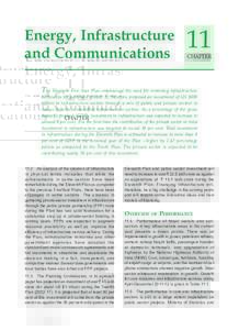 Energy, Infrastructure and Communications 11 CHAPTER