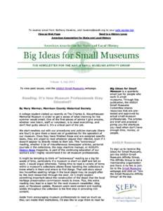 Print - MyNewsletterBuilder | Small Museums Newsletter JulyPreview)