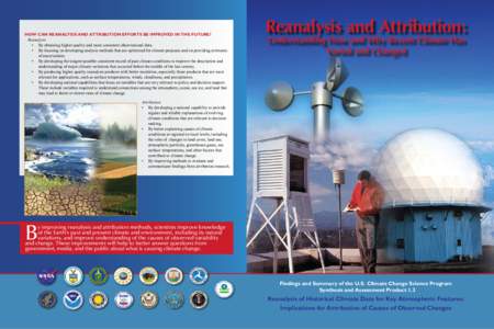 Earth / Climate Change Science Program / Global warming / Statistical forecasting / Weather prediction / Climate / Meteorological reanalysis / Masao Kanamitsu / Atmospheric sciences / Meteorology / Climate history