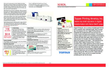 Customer Success Story - Toppan Printing America (PDF, 111 KB)