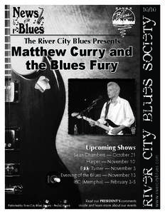 Matthew Curry and the Blues Fury Upcoming Shows