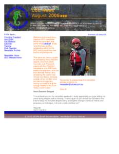 Download UEC News PDF  In this issue... From the President Avon 2006 City Slickers!