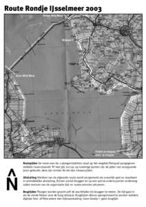 Route Rondje IJsselmeerKlûnen !! ^ N
