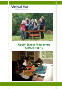 Upper School Programme Classes 9 & 10 1  2