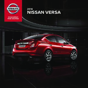 2016  NISSAN VERSA UM SEDAN PARA QUEM SONHA GRANDE.