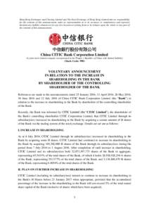 CITIC Group / Economy of China / Economy of Asia / Business / China CITIC Bank / Chang Zhenming / CITIC Pacific / Standard Bank
