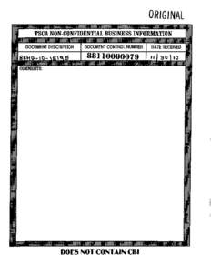 8EHQ-10-18195A  TSCA 8(e) Notice