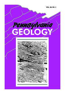 Pennsylvania Geology, v. 38, no. 1 (Spring 2008)