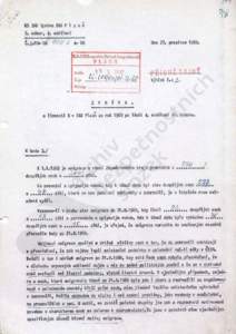Zpráva o činnosti S-StB Plzeň za rok 1968 po linii 4. oddělení II. odboru, 