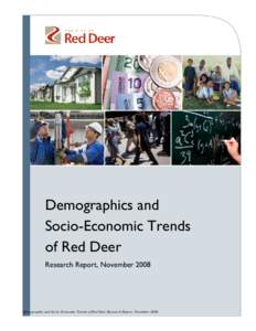Demographics and Socio Economic Trends of Red Deer