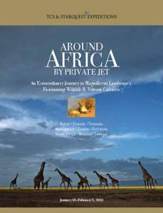 Around  Africa by Private Jet  An Extraordinary Journey to Magnificent Landscapes,